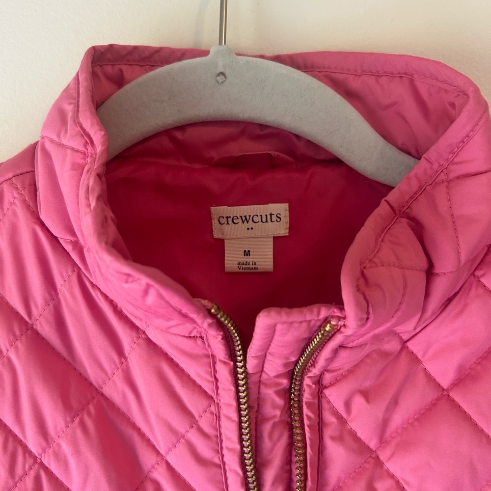 CrewCuts pink puffer vest - Picture 2 of 3
